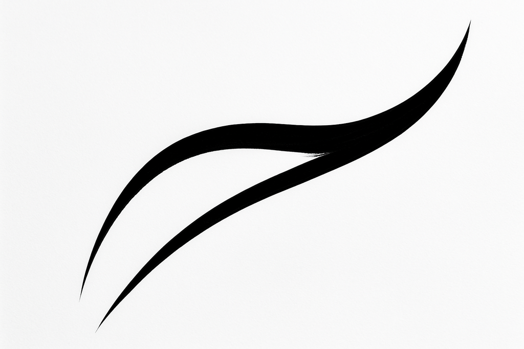 black eyeliner swish